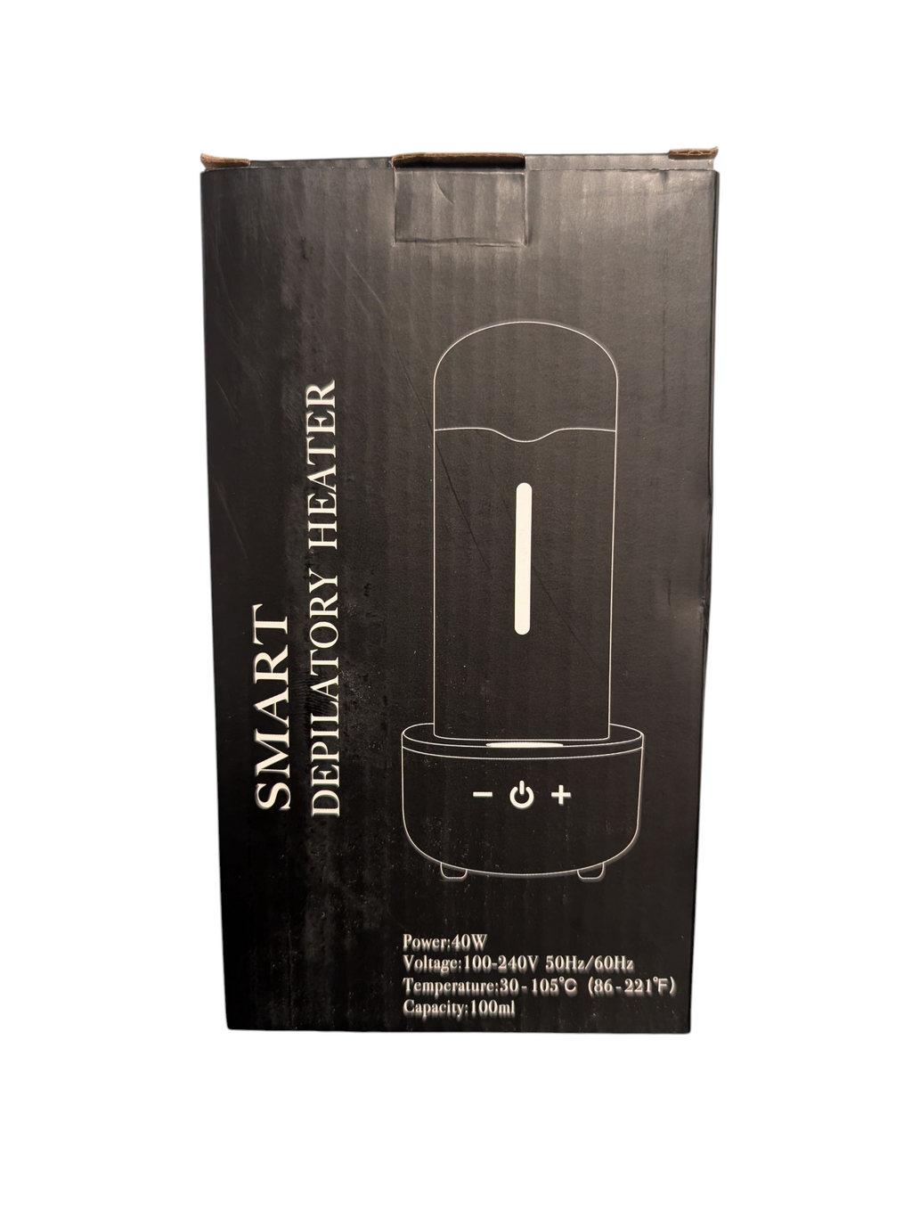 White 40W Digital Pro-Portable Roll-On Wax Warmer