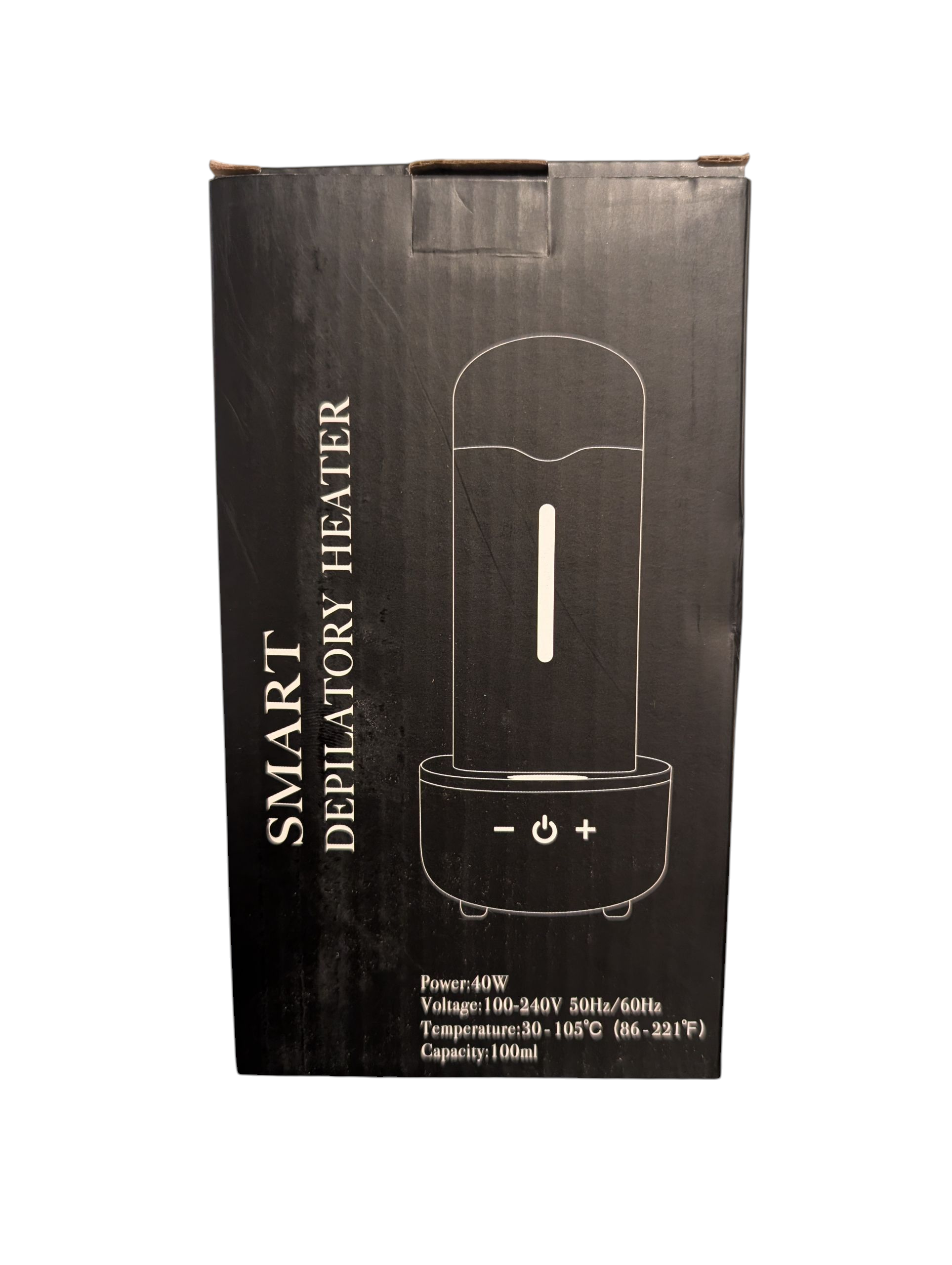 White 40W Digital Pro-Portable Roll-On Wax Warmer