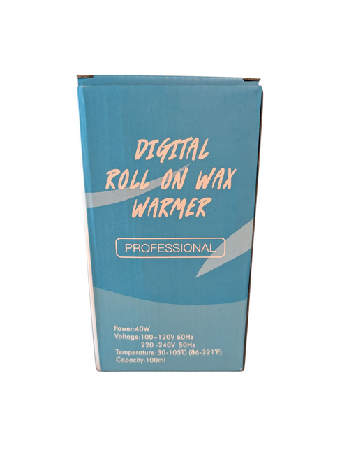 Black Professional Digital Wax 40W Cartridge Warmer