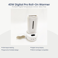 White 40W Digital Pro-Portable Roll-On Wax Warmer